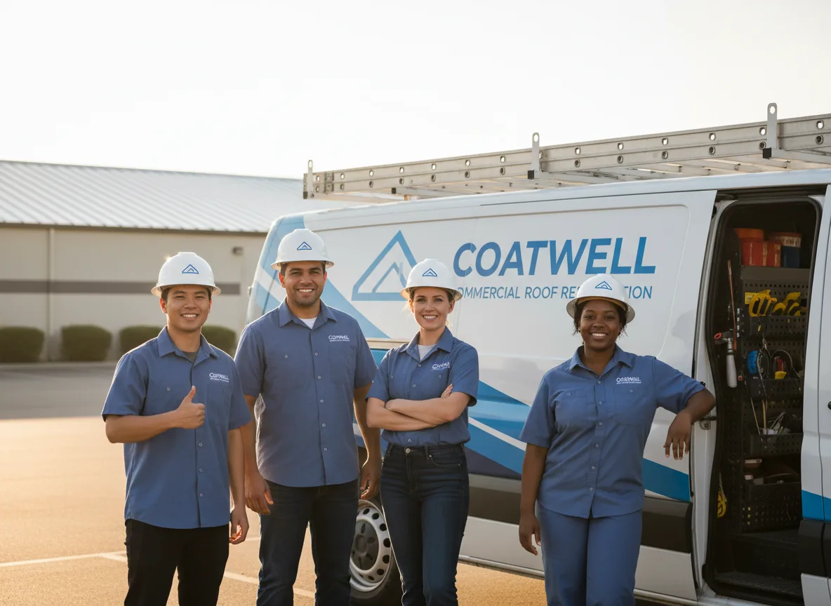 Commercial roof coating company in Crimora, VA